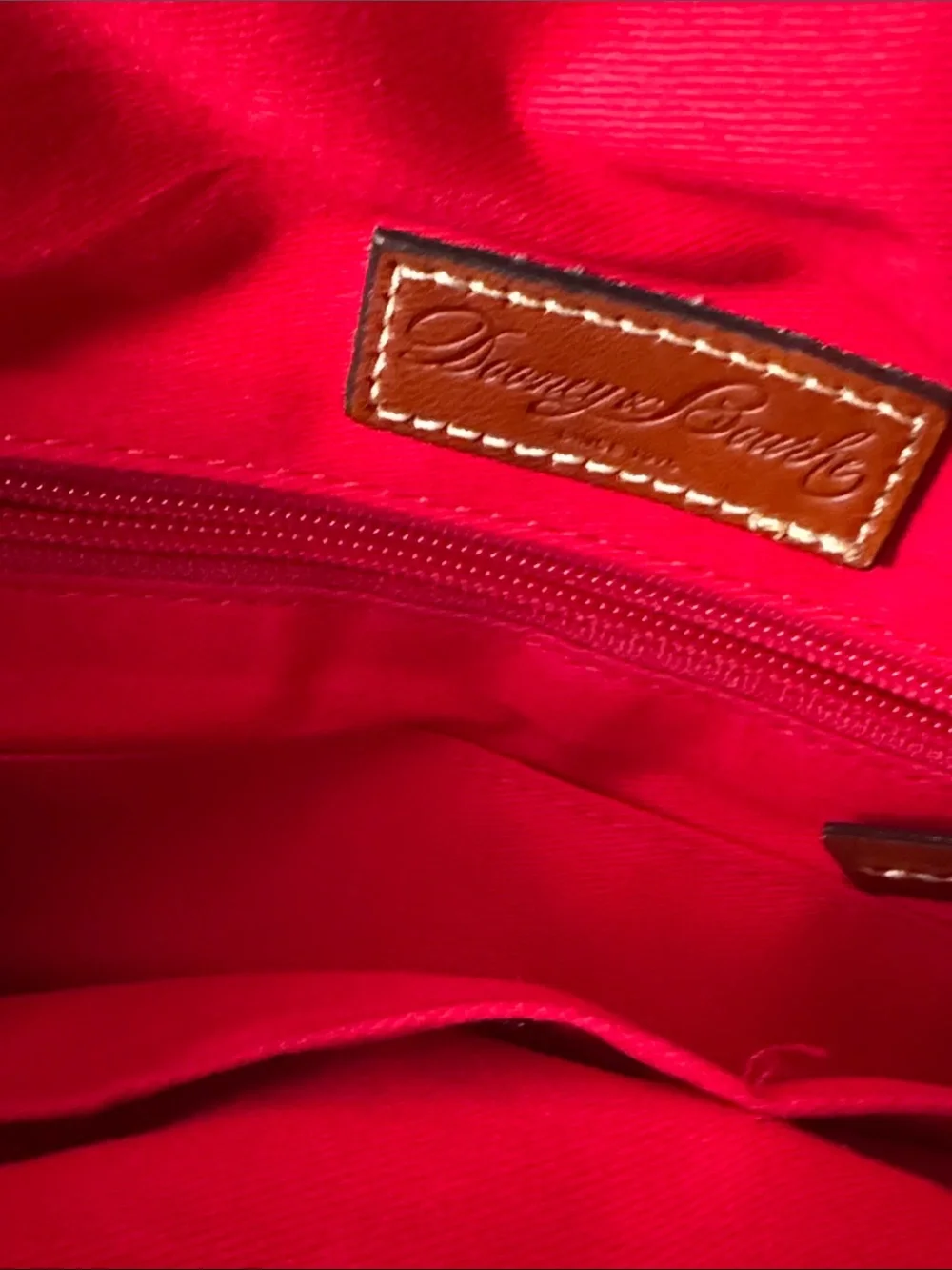 Dooney & Bourke structured pebbled